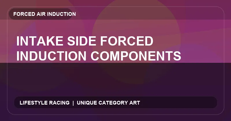 Intake Side Forced Induction Components